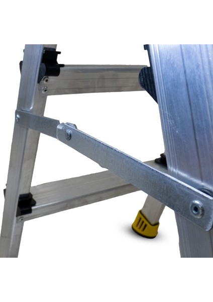 5+5 Gold Çift Çıkışlı Alüminyum Merdiven fırsatları