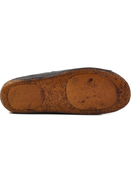 Siyah Deri Kadın Terlik 012 Z indirimleri