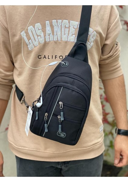 Seventeen Siyah Renk Orta Boy Çok Gözlü Sırt & Çapraz Göğüs & Omuz Çantası fiyatları