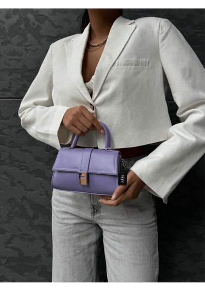 Paula Model Lila Kadın El Ve Omuz Çantası modelleri