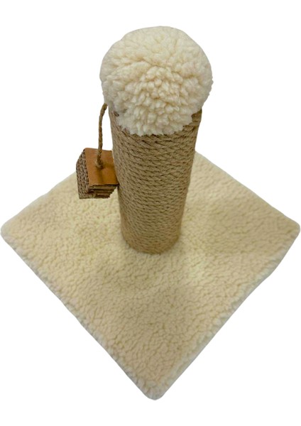 Yavru Kedi Alıştırma Tahtası Tırmalama 24 cm Krem Renk – Tekli ve Kompakt Tasarım, Yavruları Alıştırmak Için, Ideal Boy, fırsatları