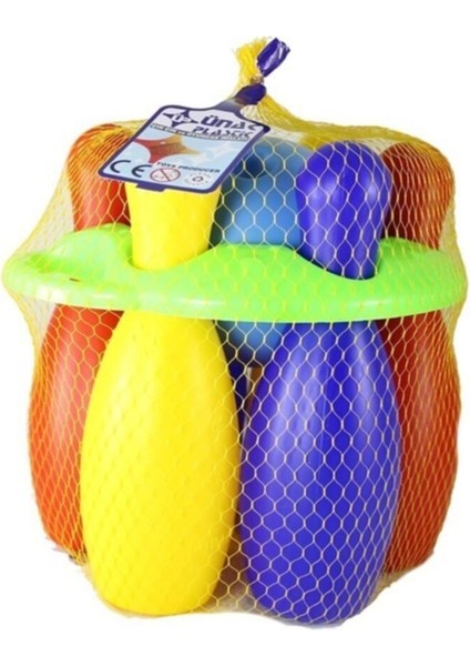 Oyuncak 6'lı Plastik Bowling Seti