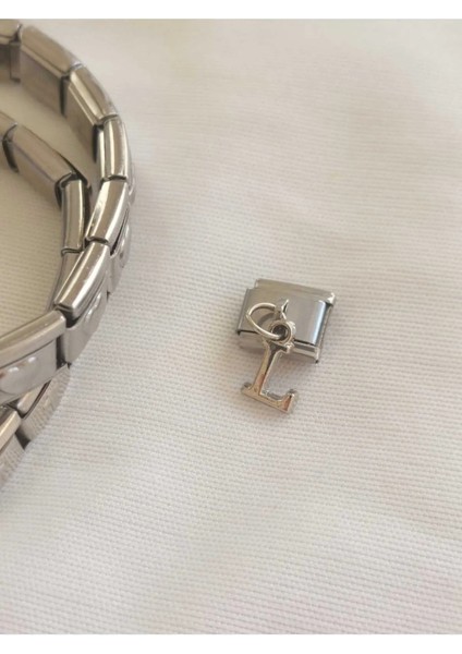 L Harfli Sallantılı Italyan Charm