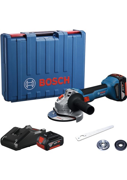 Professional GWS 18V-8 4ah Çift Akülü Taşlama Makinesi - 06019N9020