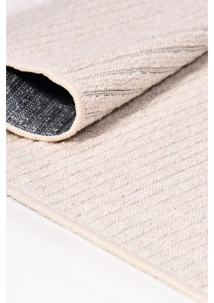 Lidya Bukle Beyaz Çizgili Halı – Kaydırmaz, Kadife Dokulu, Kolay Temizlik, Modern ve Hijyenik Tasarım indirimleri