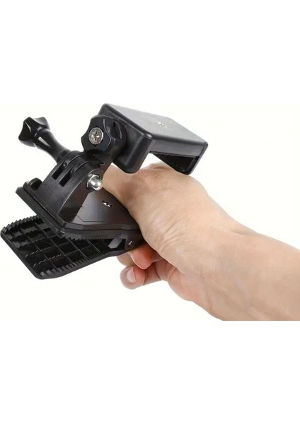 Klipsli Telefon ve Aksiyon Kamera Tutucu ve Askı Gezi Seyahat ve Sürüşlerde Kullanmak Için Klipsli Kayıt Aparatı Cep Telefonu Tutucu (Tüm Modeller Ile Uyumlu) BS-90X