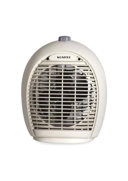 Metrashop LX6331 Fanlı Isıtıcı, 3 Kademeli, Bej, 2000 W
