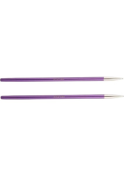 Knitpro Zing Kısa 3,75 mm Değiştirilebilir Metal Misinalı Şiş Ucu 47522