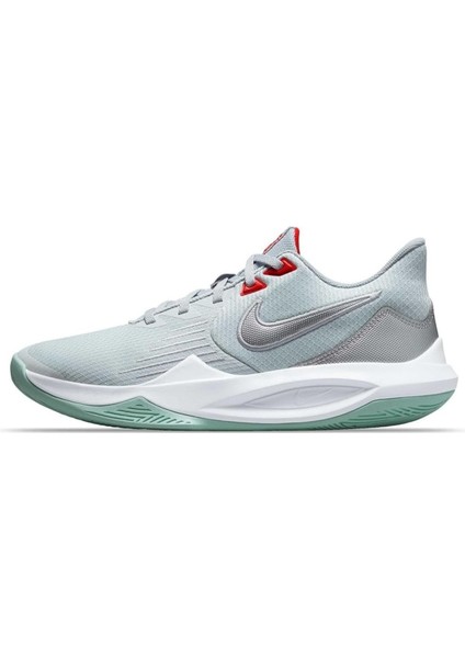 Precision V Basketball Shoes Grey Unisex Basketbol Ayakkabısı Gri