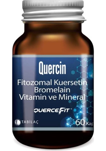Quertecin Fitozomal Kuersetin Bromelain 60 Kapsül