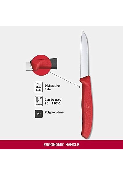 6.7401 Swissclassic 8cm Düz Soyma Bıçağı