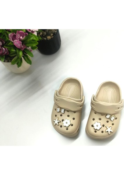 Plaj Havuz Okul Kreş Figür Detaylı Yazlık Kız Bebek Çocuk Terlik