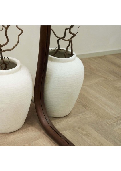 180 x 110 cm Asimetrik Doğal Ahşap Çerçeveli Dekoratif Boy Aynası - Özel Tasarım fırsatları