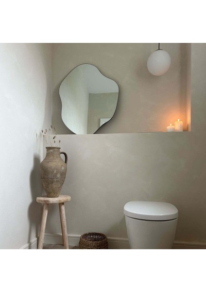 70 x 63 cm Asimetrik Çerçevesiz Dekora Aynası fiyatları
