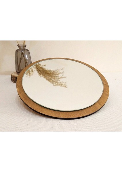 Yuvarlak Masaüstü Makyaj Aynası - Tatlı Duvar Dekor Aynası - (Renk Opsiyonu Mevcut)-30 cm fiyatları