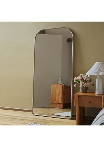 200 x 80 cm Oval Kenarlı Büyük Boy Dekorasyon Aynası - 2