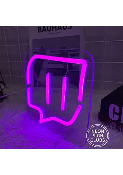 120 cm Kumandalı Neon LED Tasarım Duvar Dekor Aydınlatması - Özelleştirilebilir LED Tabela