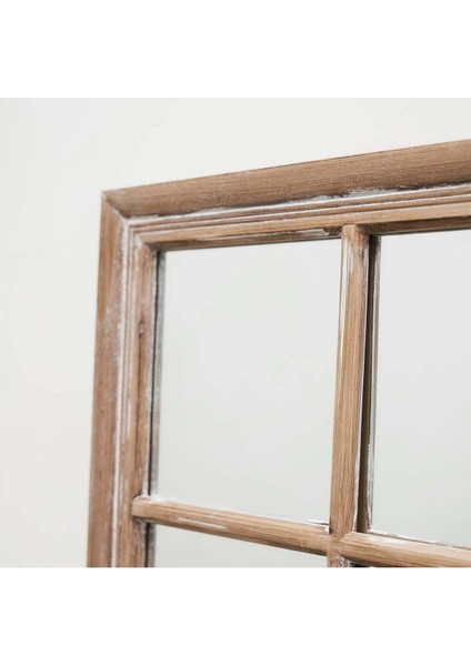100 x 75 Beyaz Eskitme Konsol Üstü Pencere Aynası fırsatları
