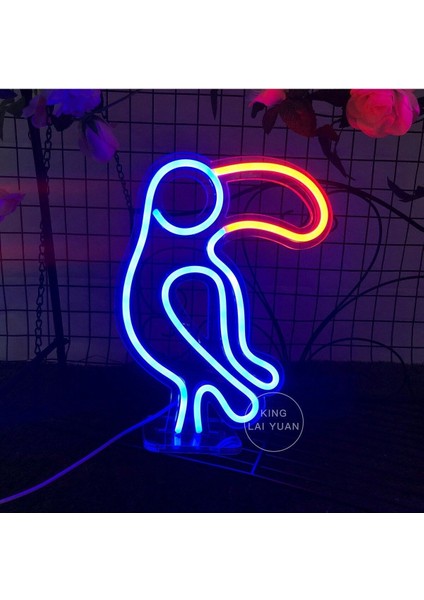 120 cm Kumandalı Neon LED Tasarım Duvar Dekor Aydınlatması - Özelleştirilebilir LED Tabela fiyatları