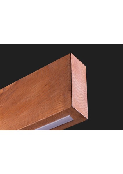 Dekoratif Ağaç El Işçiliği LED Aydınlatmalı Avize - indirimleri