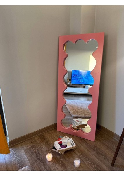 Estetik Ahşap Çerçeveli Boy Aynası 1 - 170 x 80 cm fiyatları