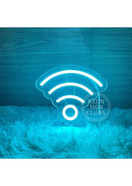 90 cm Kumandalı Neon LED Tasarım Duvar Dekor Aydınlatması - Özelleştirilebilir LED Tabela
