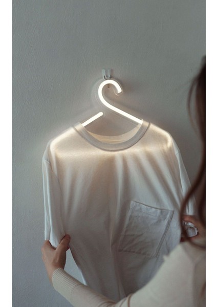60 cm Kumandalı Neon LED Tasarım Duvar Dekor Aydınlatması - Özelleştirilebilir LED Tabela-26