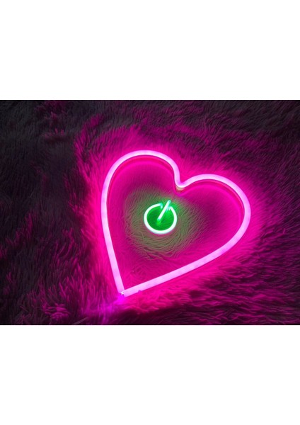 120 cm Kumandalı Neon LED Tasarım Duvar Dekor Aydınlatması - Özelleştirilebilir LED TABELA-157 modelleri