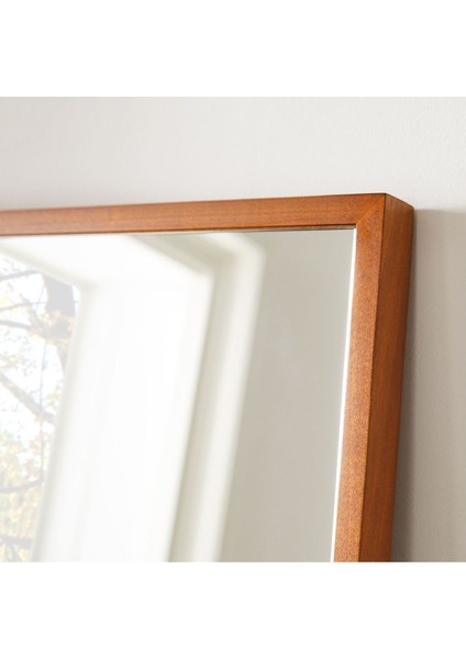 180 x 80 cm Doğal Ağaç Çerçeveli Boy Aynası - 1 fiyatları