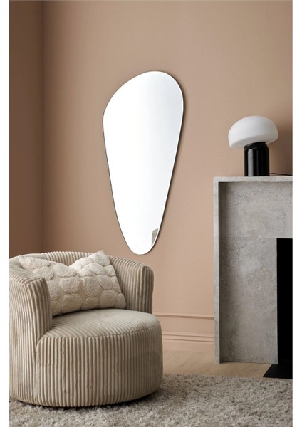 190 cm Asimetrik Duvar Boy Aynası - Konsol Üstü Salon Dekorasyon AYNASI-284