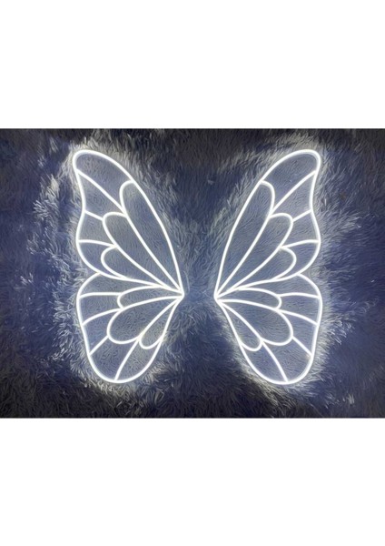120 cm Kumandalı Neon LED Tasarım Duvar Dekor Aydınlatması - Özelleştirilebilir LED TABELA-138