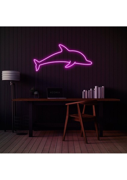 90 cm Kumandalı Neon LED Tasarım Duvar Dekor Aydınlatması - Özelleştirilebilir LED Tabela fiyatları