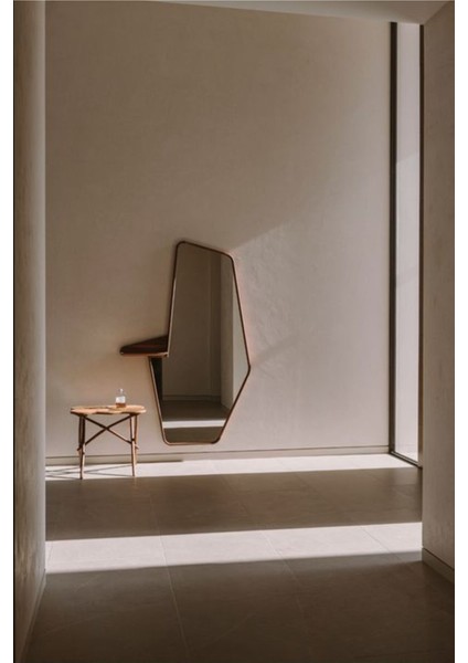 190 cm Asimetrik Dekoratif Duvar Boy Aynası-Doğal Ahşap Masif ÇERÇEVELI(ÖZELLEŞTIRILEBILIR)-101 fiyatları