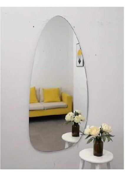 170 cm Asimetrik Duvar Boy Aynası - Konsol Üstü Salon Dekorasyon AYNASI-336 modelleri