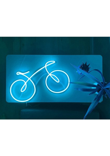 60 cm Kumandalı Neon LED Tasarım Duvar Dekor Aydınlatması - Özelleştirilebilir LED Tabela-89 fiyatları