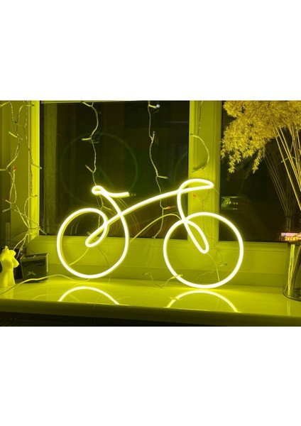 60 cm Kumandalı Neon LED Tasarım Duvar Dekor Aydınlatması - Özelleştirilebilir LED Tabela-89 modelleri