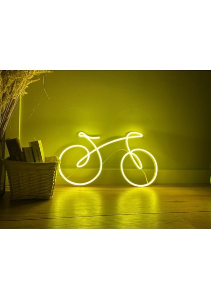 60 cm Kumandalı Neon LED Tasarım Duvar Dekor Aydınlatması - Özelleştirilebilir LED Tabela-89 fırsatları