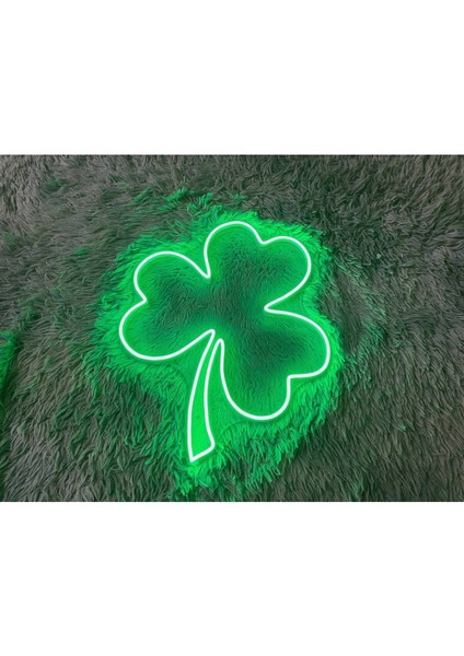 60 cm Kumandalı Neon LED Tasarım Duvar Dekor Aydınlatması - Özelleştirilebilir LED TABELA-144