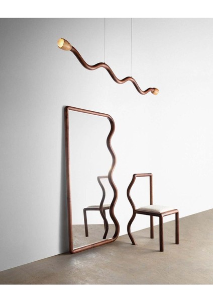 180 cm Dekoratif Duvar Boy Aynası-Doğal Ahşap Masif ÇERÇEVELI(ÖZELLEŞTIRILEBILIR)-366 fırsatları