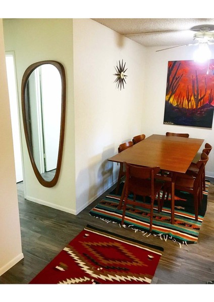 180 cm Asimetrik Dekoratif Duvar Boy Aynası-Doğal Ahşap Masif ÇERÇEVELI(ÖZELLEŞTIRILEBILIR)-135 fiyatları