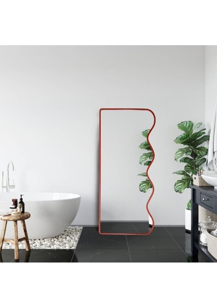 170 cm Dalga Desenli Dekoratif Duvar Boy Aynası modelleri