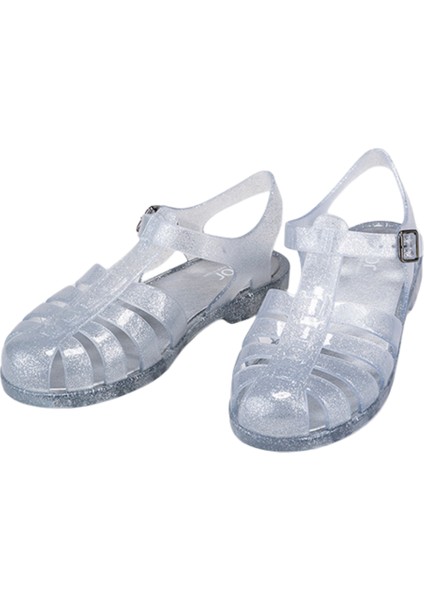 Biarritz Glitter Kadın Gümüş Simli Sandalet modelleri