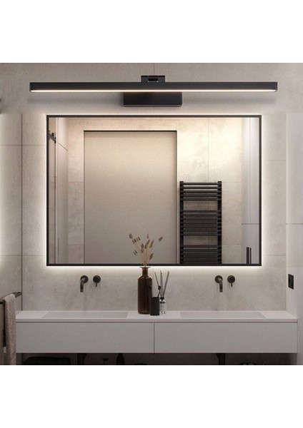 70 cm Ledli Banyo Aynası-Konsol Makyaj Aynası