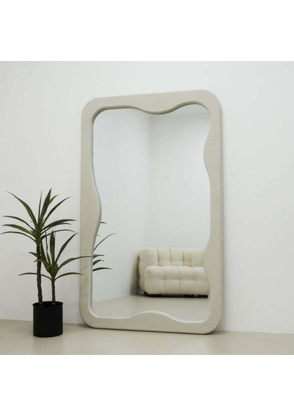 180 x 110 cm Asimetrik Özel Tasarım Boy Aynası - Modern Asimetrik Boy Aynası indirimleri