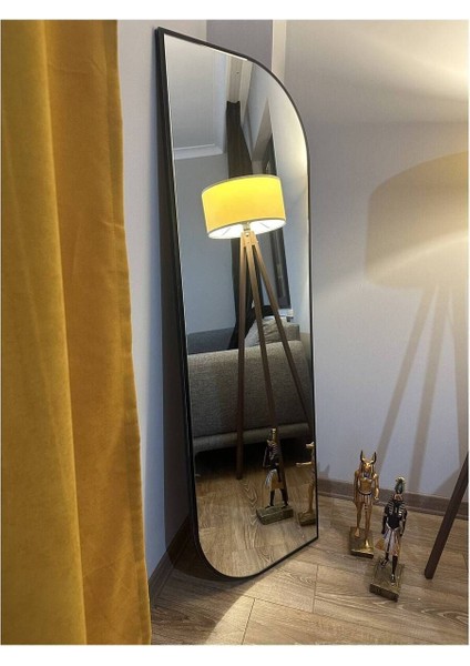 Ahşap Çerçeveli Boy Aynası 2- Renk Seçilebilir - 180 x 60 cm