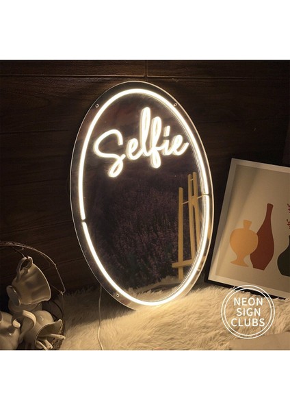 120 cm Kumandalı Neon LED Tasarım Duvar Dekor Aydınlatması