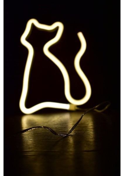 90 cm Kumandalı Neon LED Tasarım Duvar Dekor Aydınlatması - Özelleştirilebilir LED Tabela-78