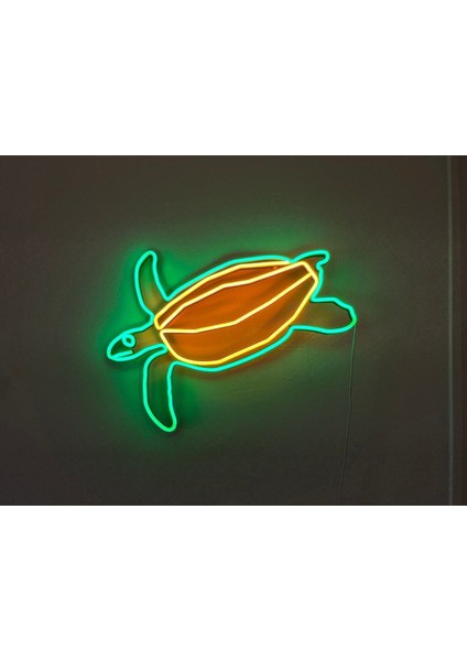 60 cm Kumandalı Neon LED Tasarım Duvar Dekor Aydınlatması - Özelleştirilebilir LED TABELA-108 fiyatları