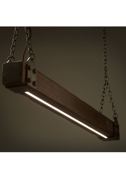 160 cm Modern Tasarımlı Dekoratif Aydınlatma Avizesi -Doğal Masif Ahşap Iç Mekan Aydınlatması fiyatları