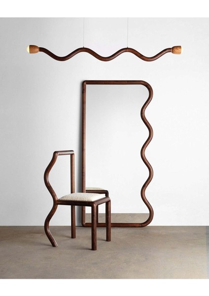 200 cm Dekoratif Duvar Boy Aynası-Doğal Ahşap Masif ÇERÇEVELI(ÖZELLEŞTIRILEBILIR)-397 indirimleri